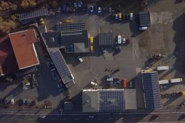 PV Anlage Heckert Solar 120kWp + Wechselrichter inkl. Loxone