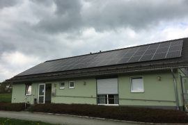 PV Anlage Dachziegel Heckert Solar 20kWp